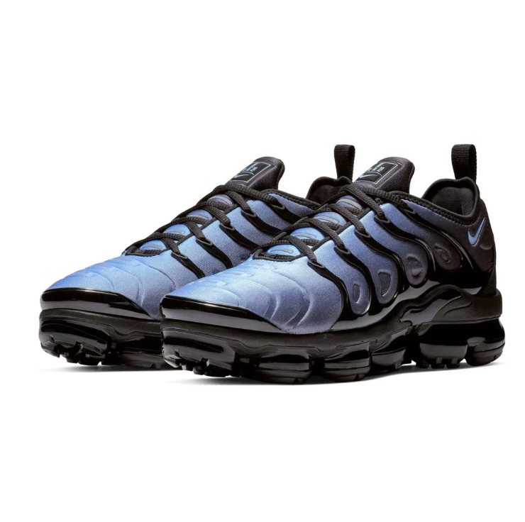 Nike Air VaporMax Plus Black Dark Grey Blue Tint