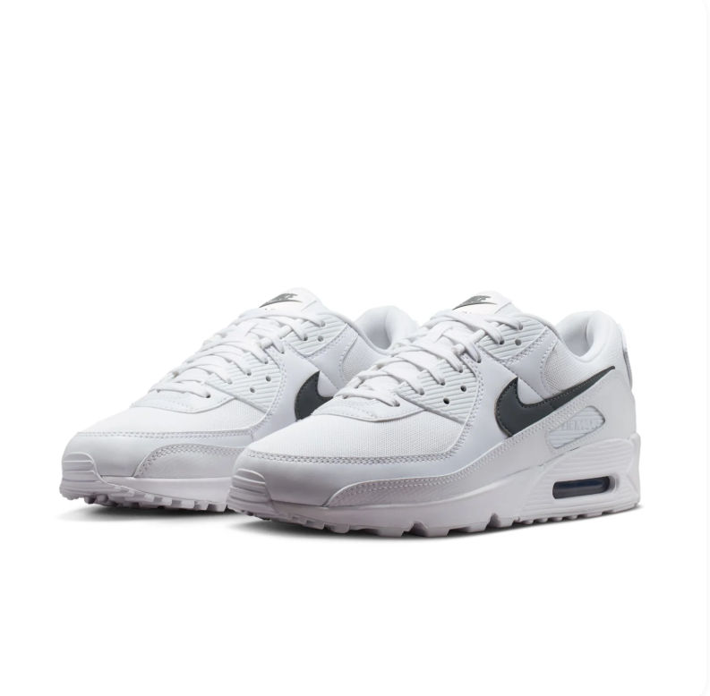 Nike Air Max 90 White Cool Grey Dark Grey