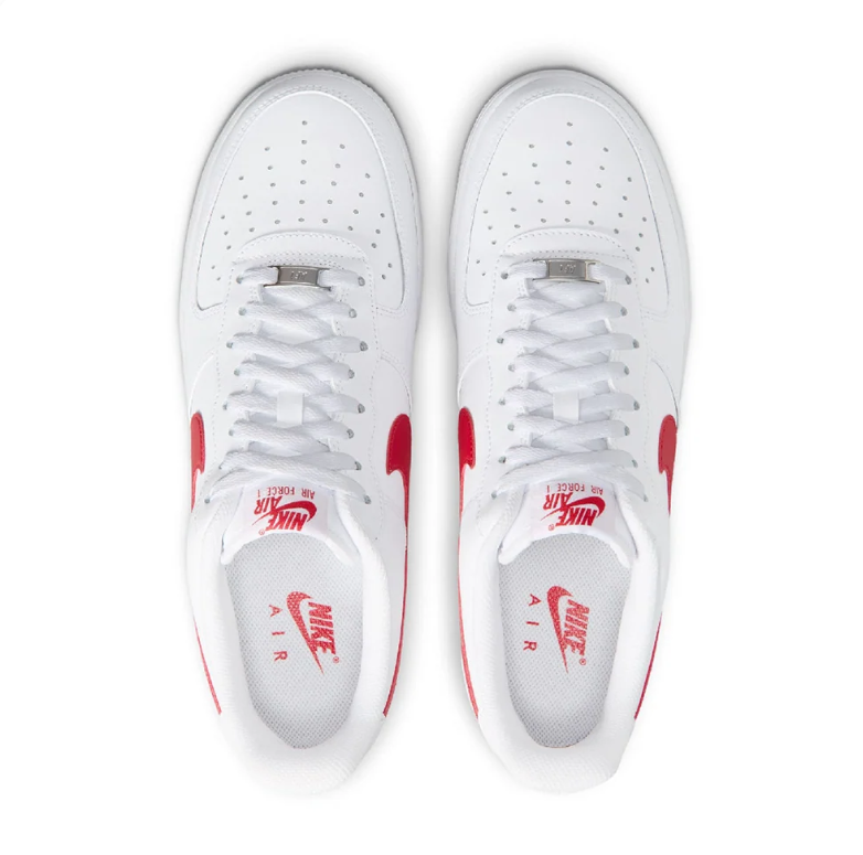 Nike Air Force 1 Low White University Red