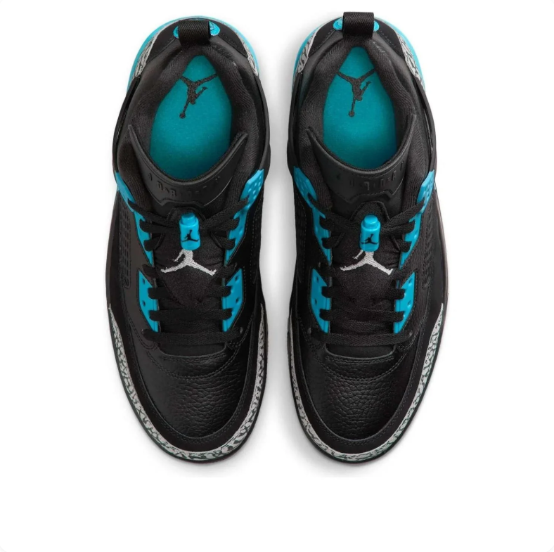 Jordan Spizike Low Black Teal Cement Grey