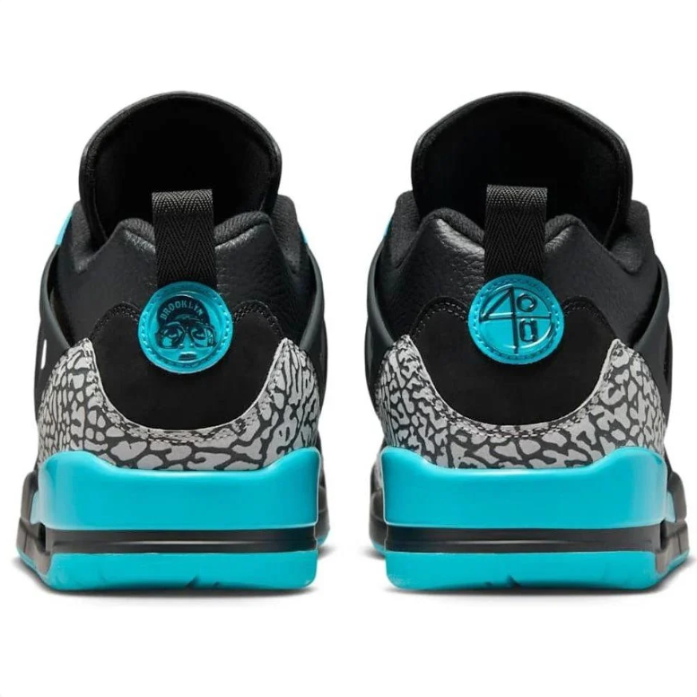 Jordan Spizike Low Black Teal Cement Grey