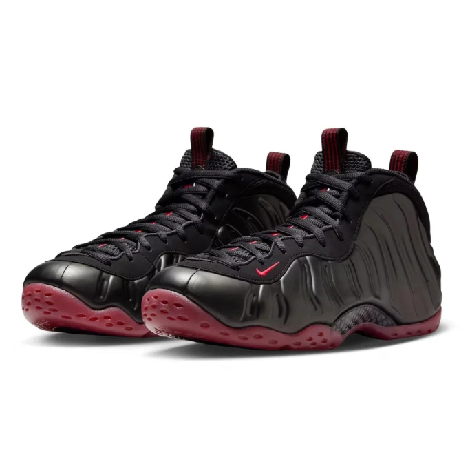 Nike Air Foamposite One Black Crimson