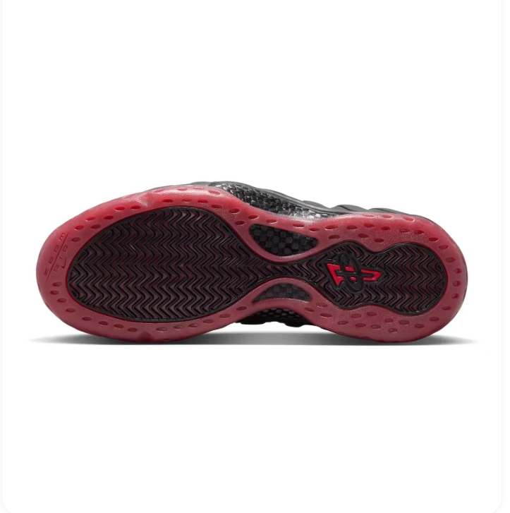 Nike Air Foamposite One Black Crimson