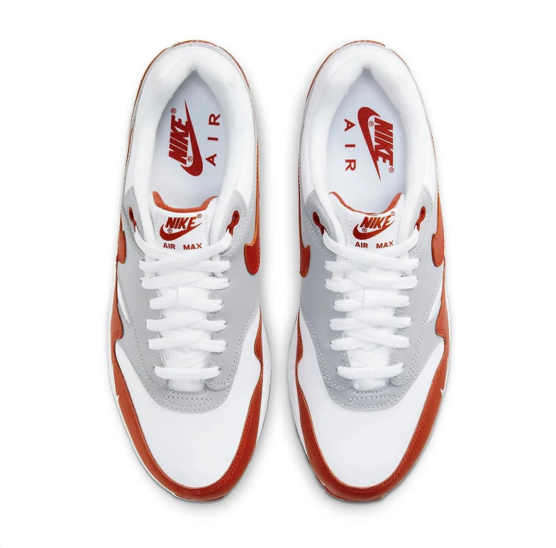 Nike Air Max 1 White Martian Sunrise Wolf Grey