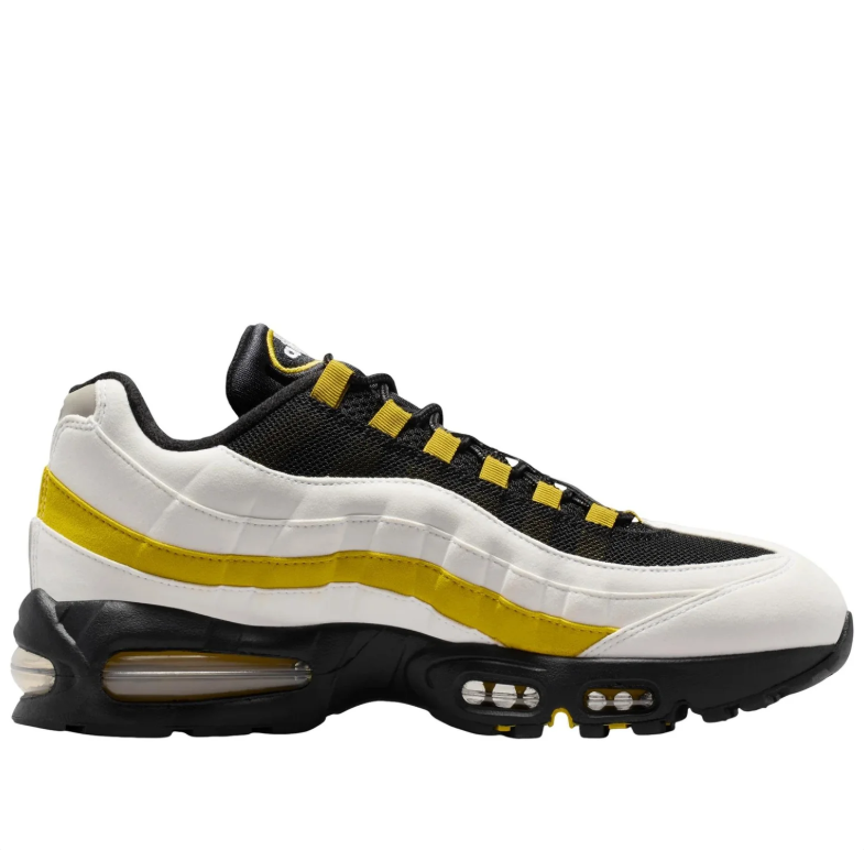 Nike Air Max 95 White Black Tour Yellow