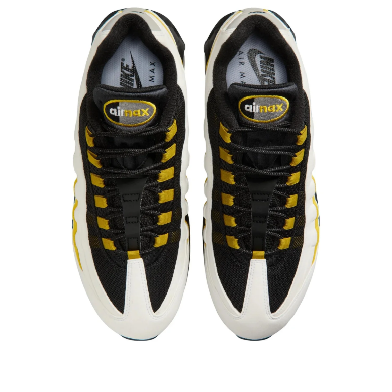 Nike Air Max 95 White Black Tour Yellow