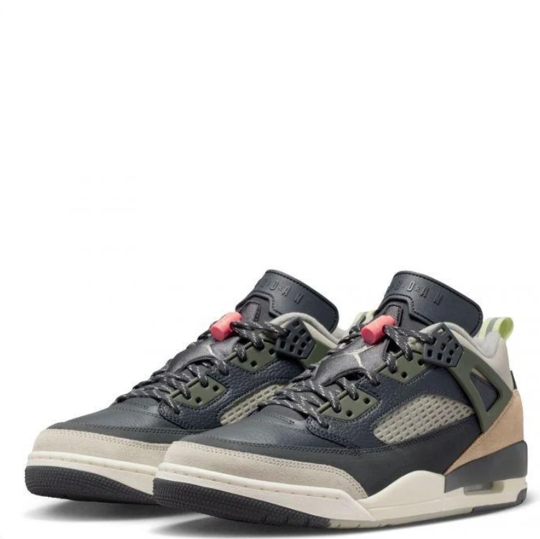 Jordan Spizike Low Anthracite Grey Sage Coral