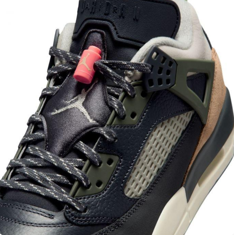 Jordan Spizike Low Anthracite Grey Sage Coral