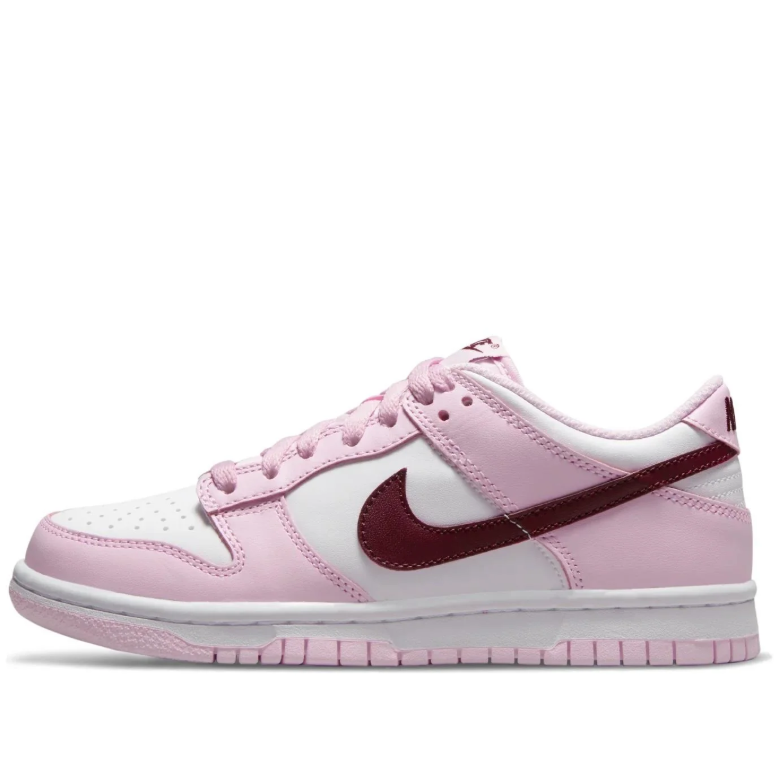Nike Dunk Low Pink Foam Dark Red