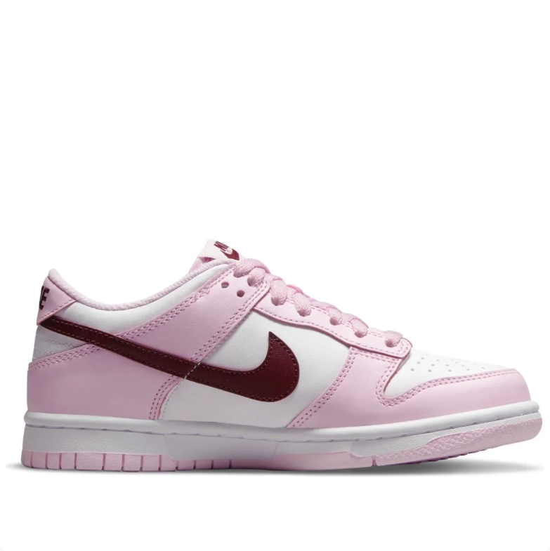 Nike Dunk Low Pink Foam Dark Red