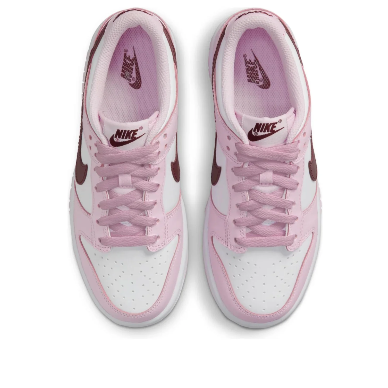 Nike Dunk Low Pink Foam Dark Red