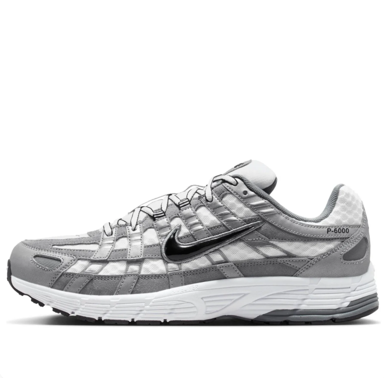 Nike P-6000 Grey Silver White
