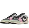 Air Jordan 1 Low SE Grey Pink Peach Patchwork