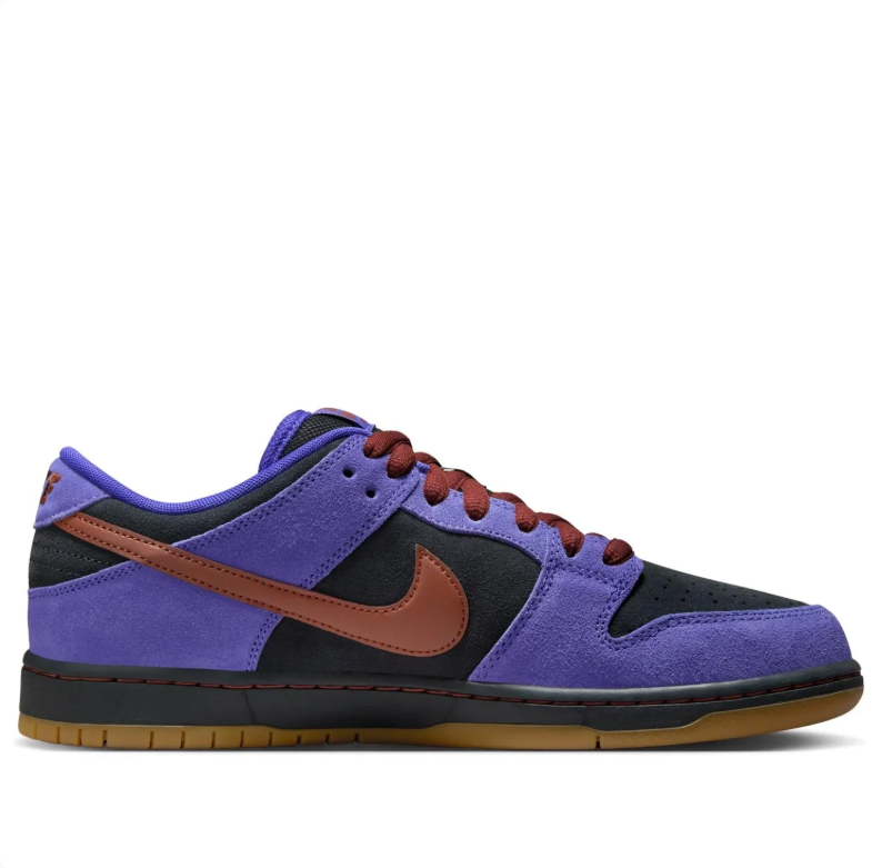 Nike SB Dunk Low Purple Black Rust Gum