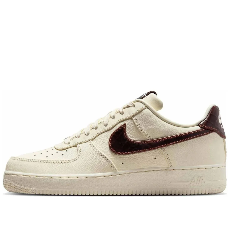 Nike Air Force 1 Low Sail Dark Chocolate Brown