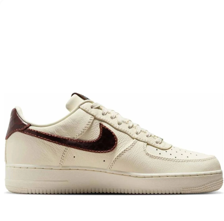 Nike Air Force 1 Low Sail Dark Chocolate Brown