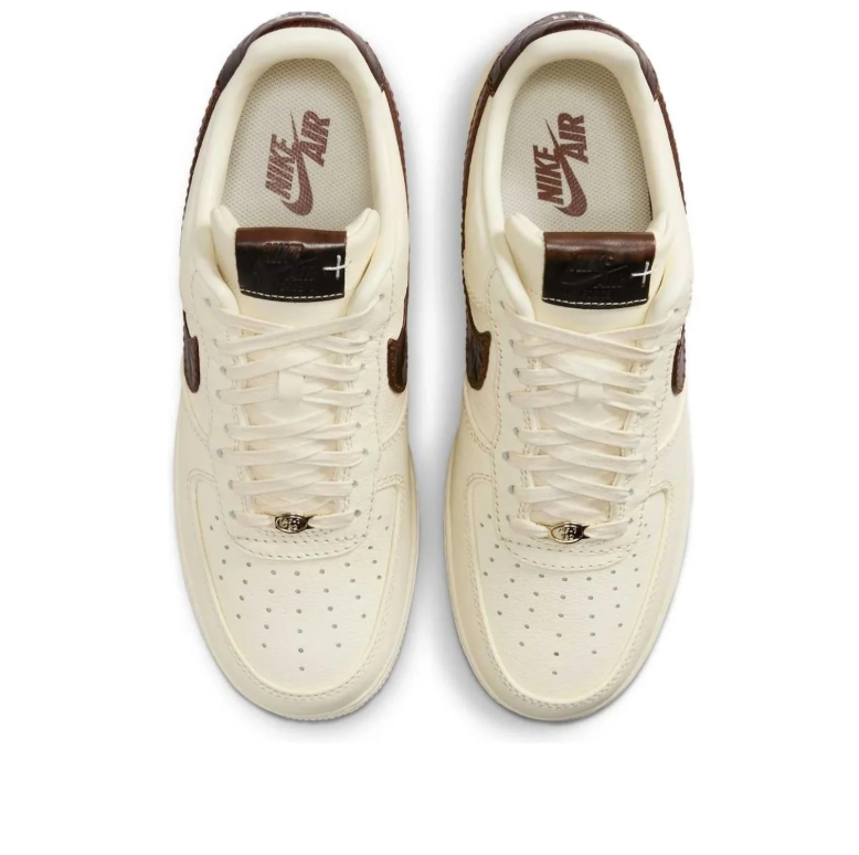 Nike Air Force 1 Low Sail Dark Chocolate Brown