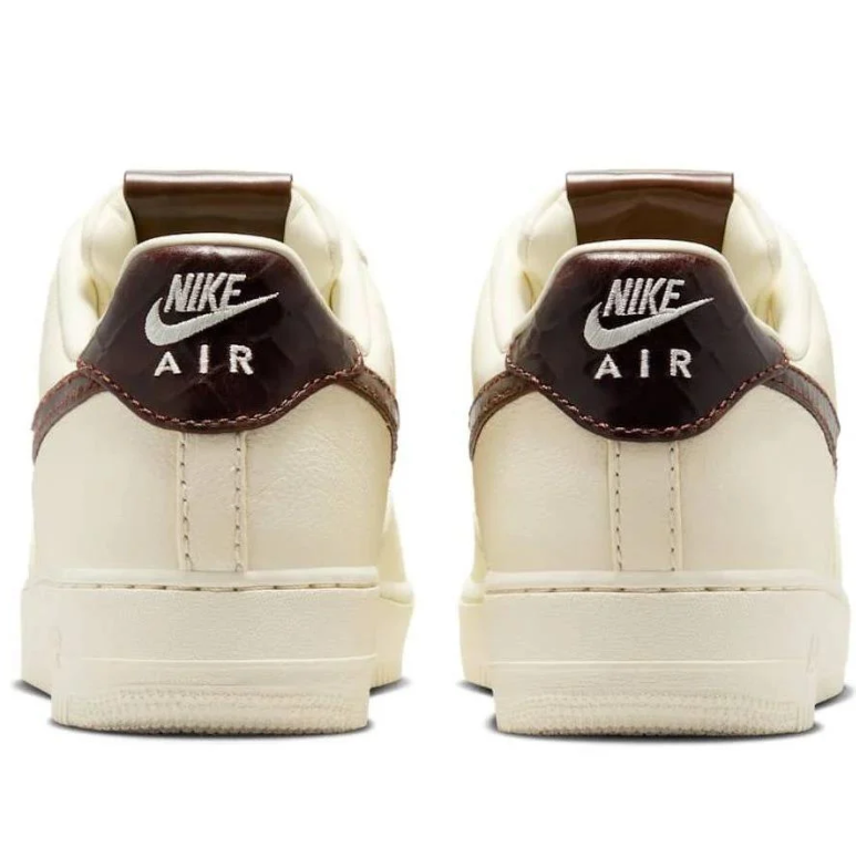 Nike Air Force 1 Low Sail Dark Chocolate Brown