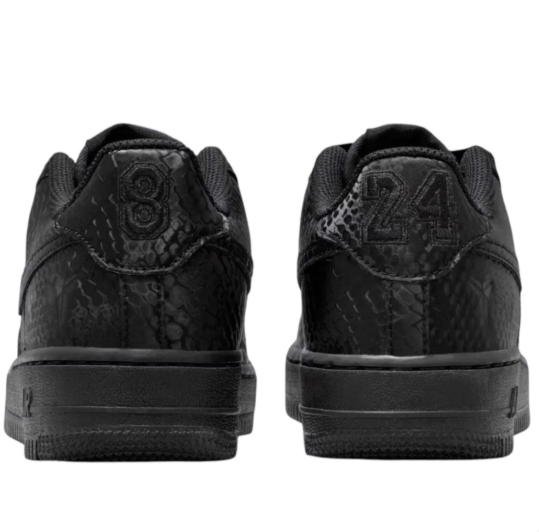 Nike Air Force 1 Low Triple Black Snakeskin