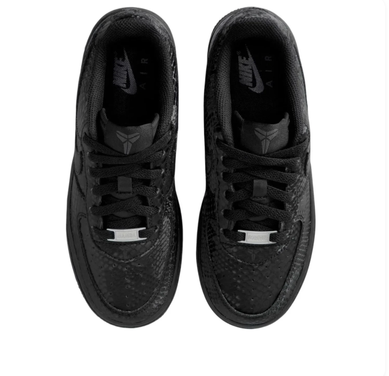 Nike Air Force 1 Low Triple Black Snakeskin