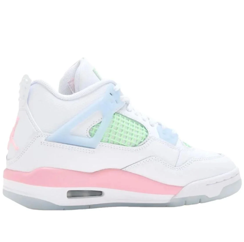 Air Jordan 4 Retro White Blue Mint Pink Easter