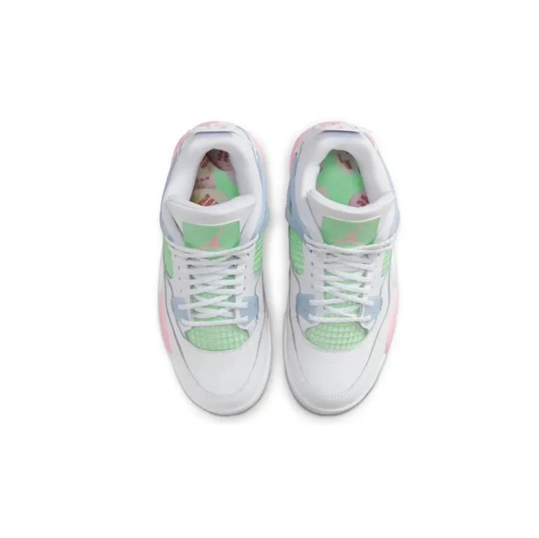 Air Jordan 4 Retro White Blue Mint Pink Easter