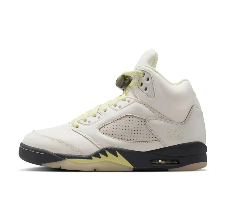 Air Jordan 5 Retro Sail Olive Jade