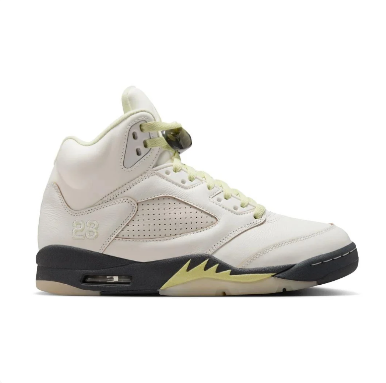 Air Jordan 5 Retro Sail Olive Jade