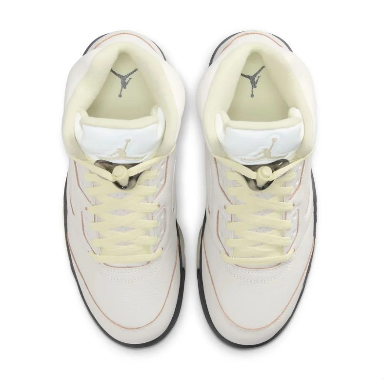 Air Jordan 5 Retro Sail Olive Jade