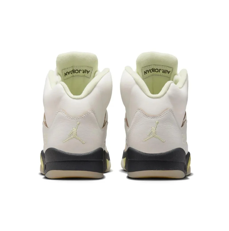 Air Jordan 5 Retro Sail Olive Jade