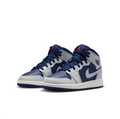 Air Jordan 1 Mid Midnight Navy Wolf Grey