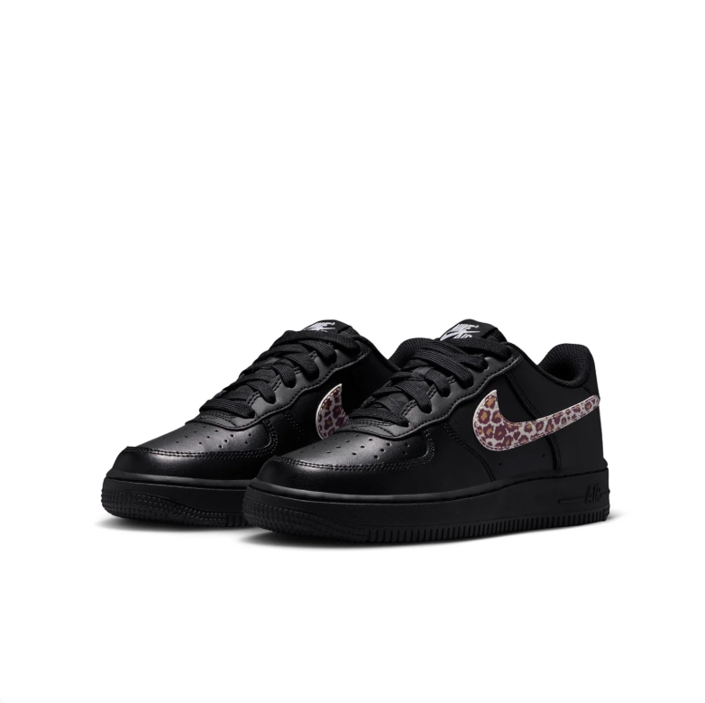 Nike Air Force 1 Low Black Leopard Swoosh