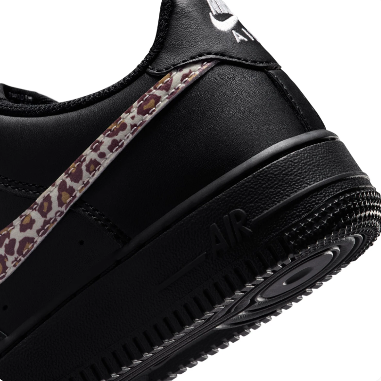 Nike Air Force 1 Low Black Leopard Swoosh