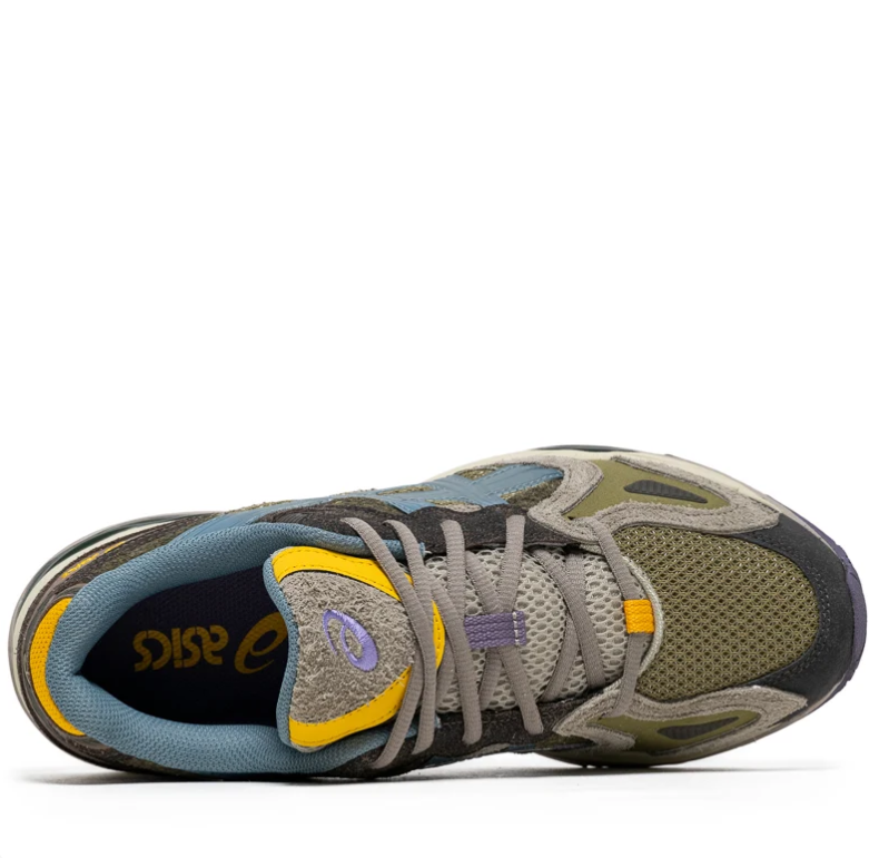 ASICS GEL-Nimbus Olive Blue Yellow