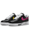 Nike Air Force 1 Low Black Pink Swoosh